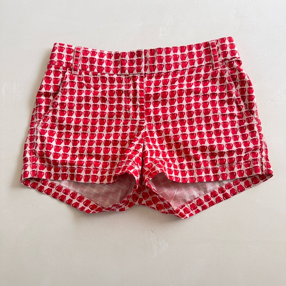 J. Crew Low Rise Apple Cotton Shorts 2